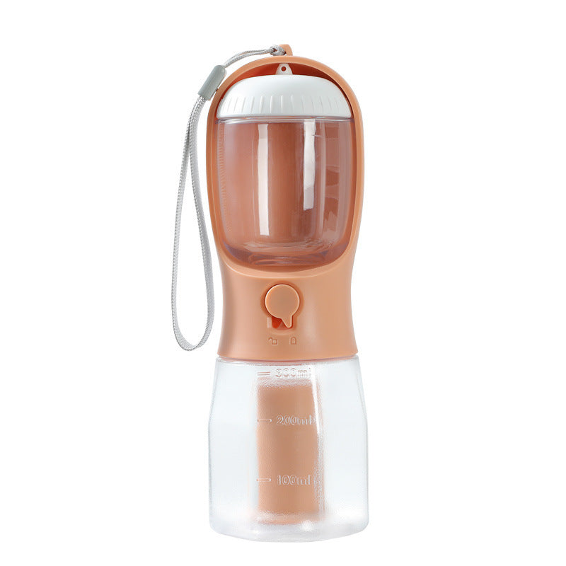 Doggie Travel Cup with Snacks & Waste Bags