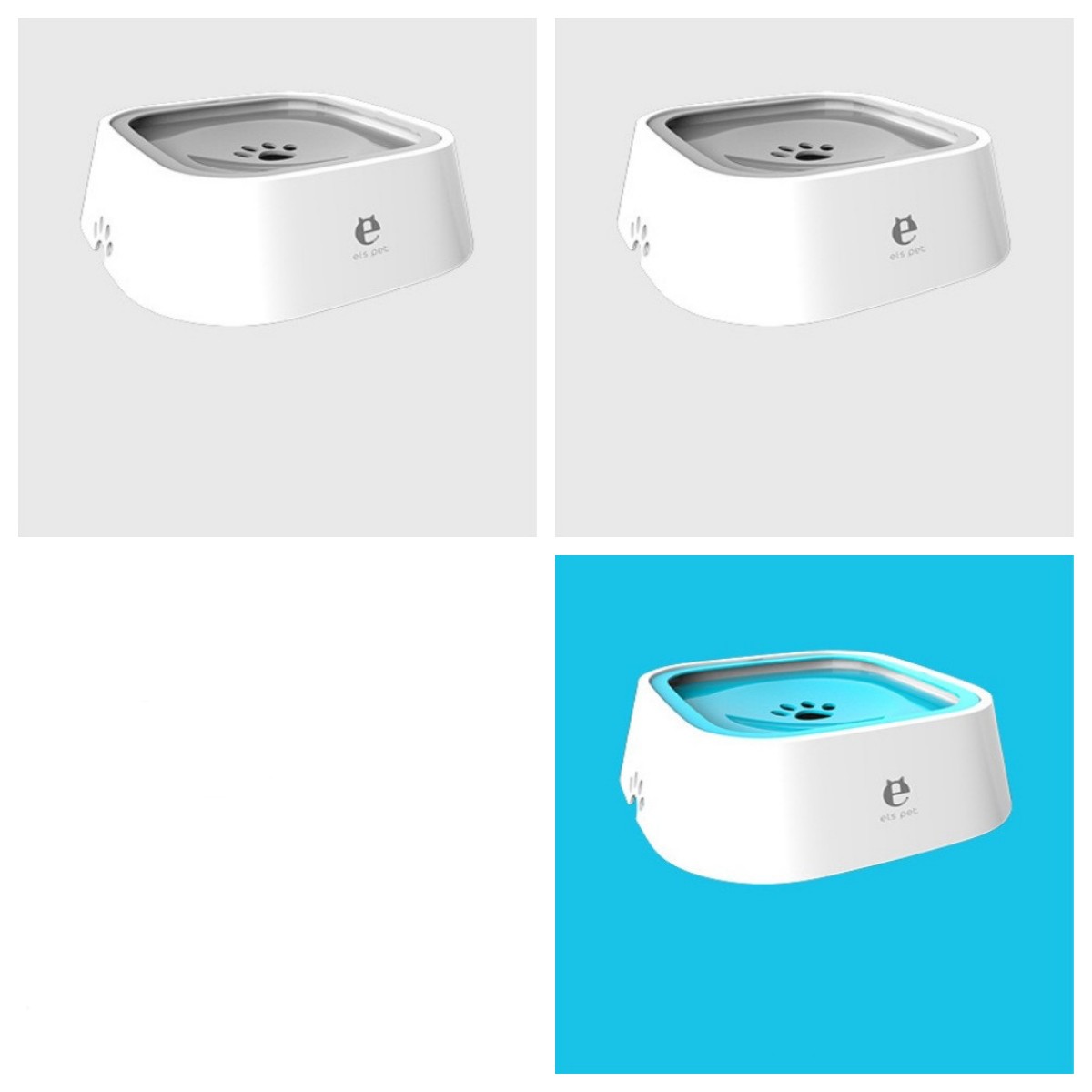 Mess-Free Floating Water Bowl for Pets