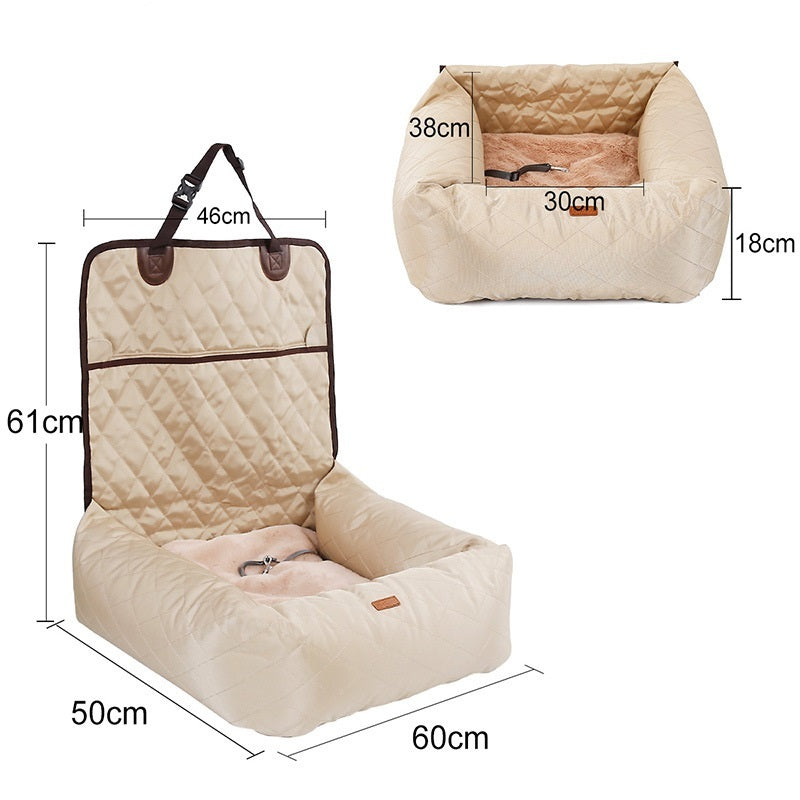Multi-Use Pet Carrier and Comfortable Car Mattress