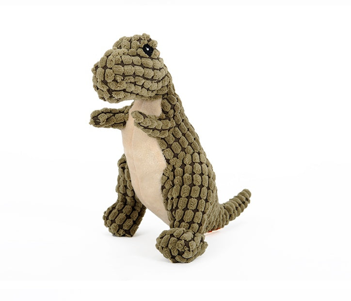 Interactive Dinosaur Chew Toy for Big Happy Dogs