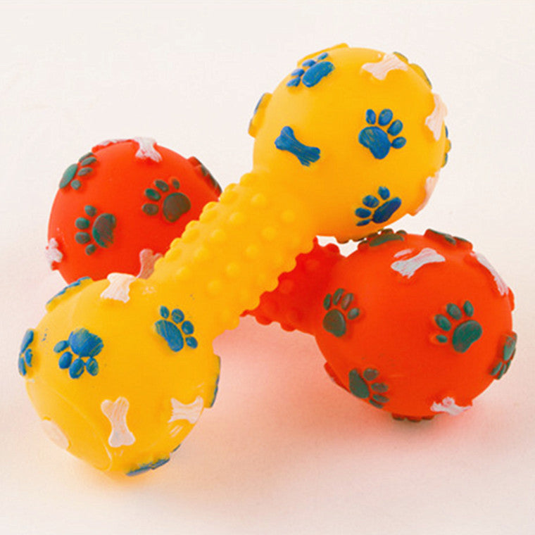 Fun Dumbbell Chew Toy for Happy, Healthy Dogs