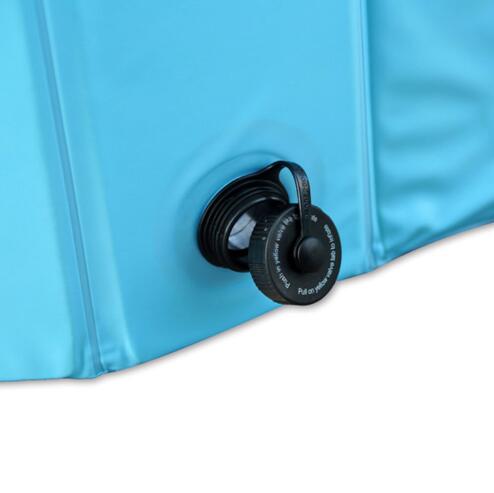 Foldable Dog Pool for Cooling, Bathing, and Fun