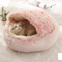 2-in-1 Cozy Pet Bed – Snuggle Up in Style