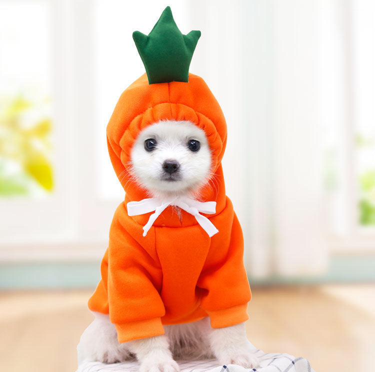 Warm Fleece Hoodie for Small Dogs and Cats