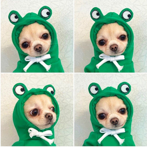 Warm Fleece Hoodie for Small Dogs and Cats