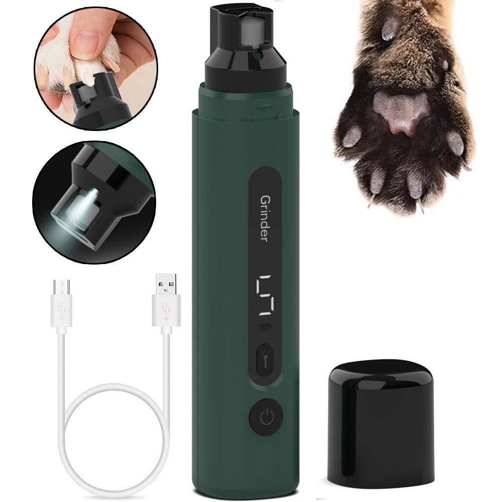 Gentle Electric Nail Grinder for Happy Dogs and Cats