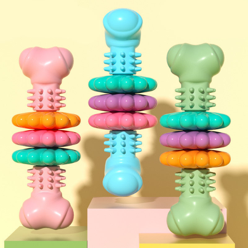 Fun & Durable Dog Bone for Teeth Cleaning