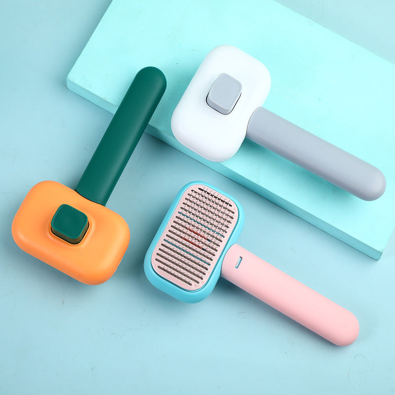 Gentle Grooming Brush for Shiny, Healthy Pet Coats