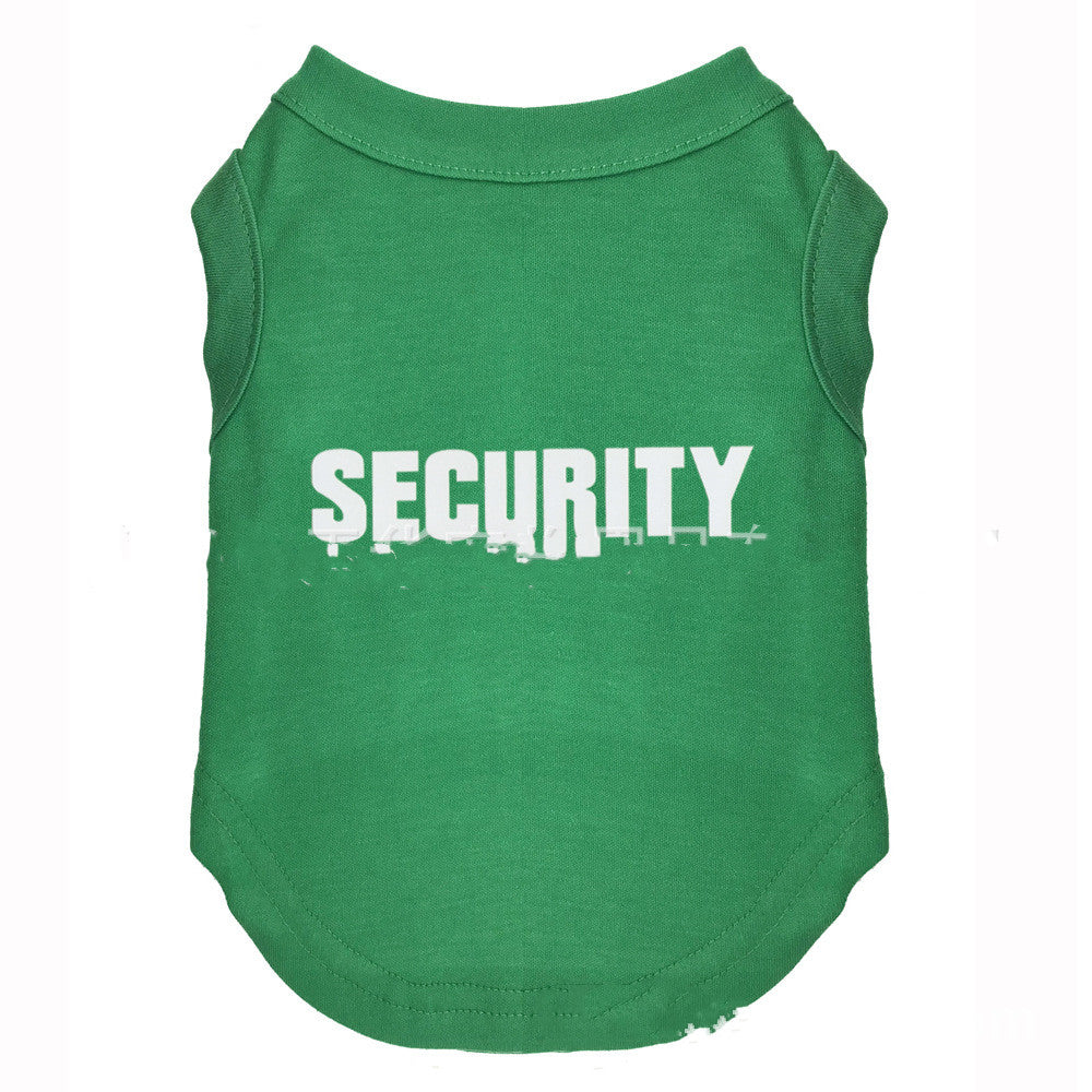 Fun Security Dog Shirt for Everyday Style