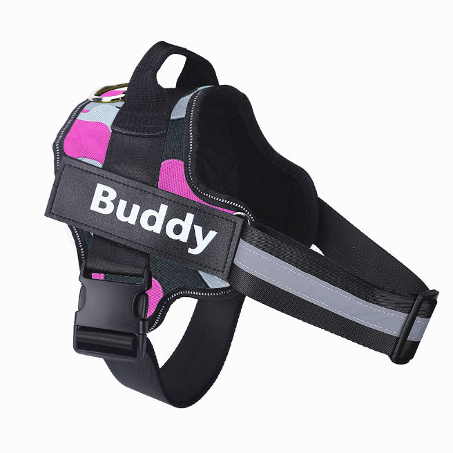 Custom No-Pull Dog Harness – Safe, Comfy & Reflective