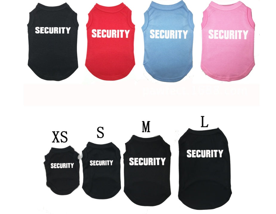 Fun Security Dog Shirt for Everyday Style