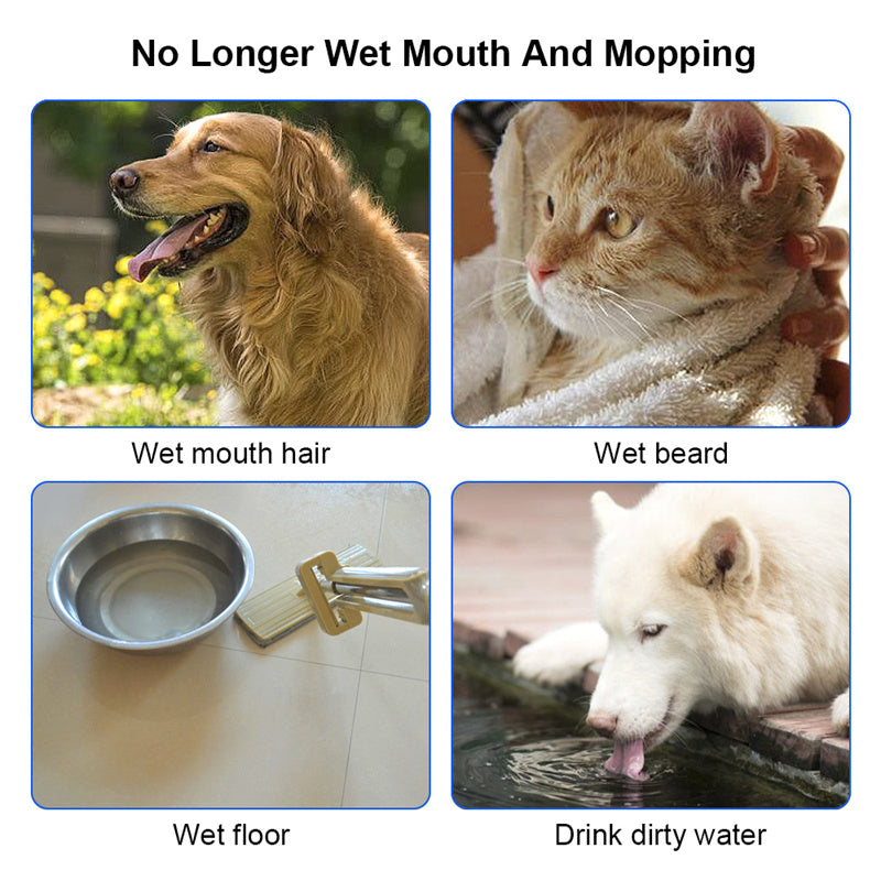 Mess-Free Floating Water Bowl for Pets