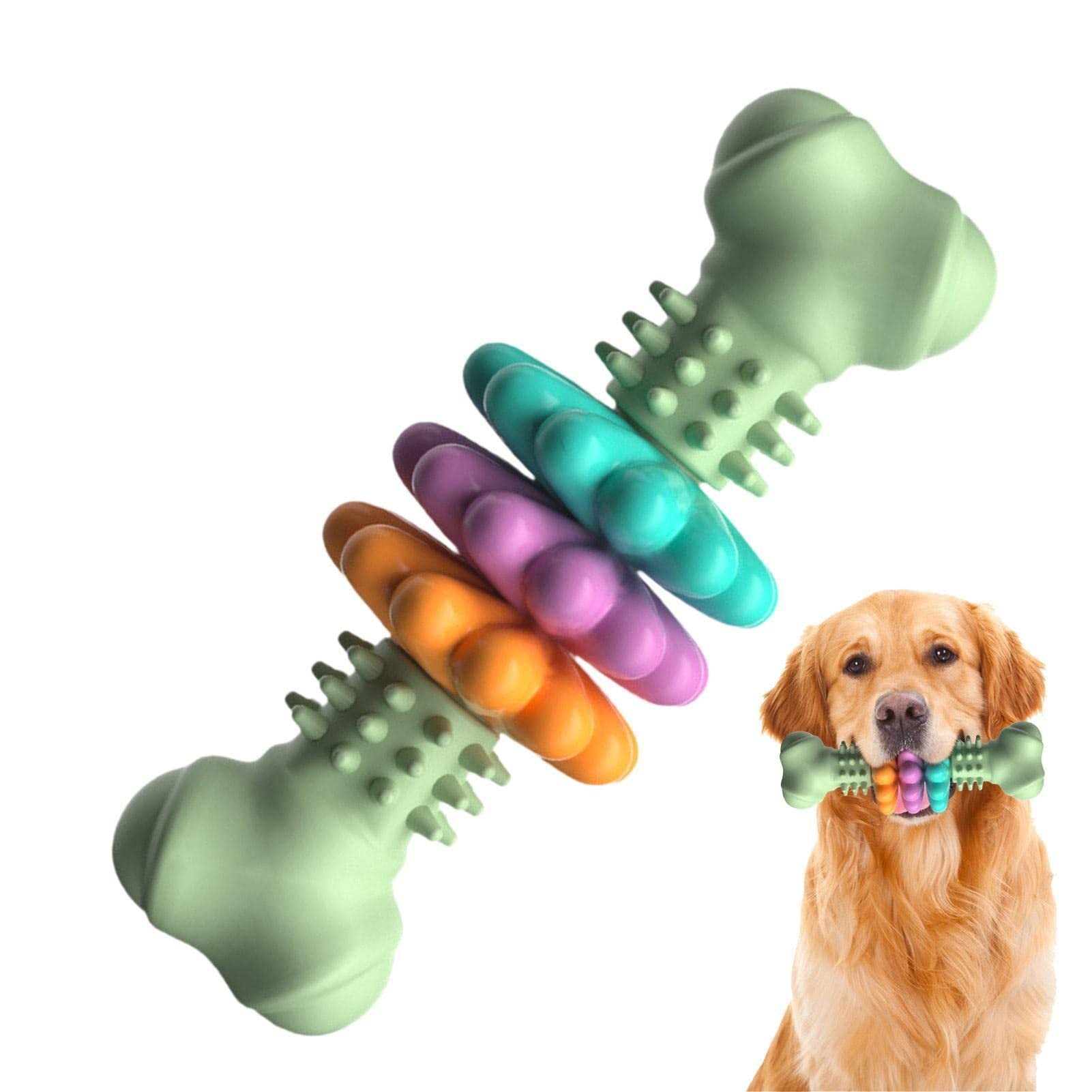 Fun & Durable Dog Bone for Teeth Cleaning