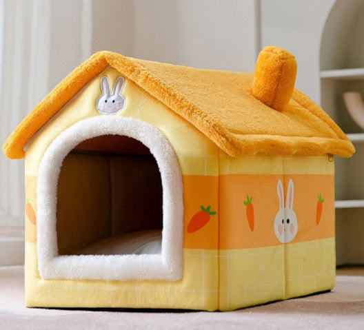 Foldable Cozy Home – Perfect for Cats and Dogs Alike