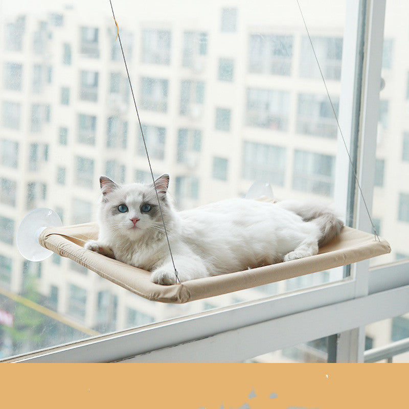 Hang-Up Hammock for Cats — Sun & Comfort