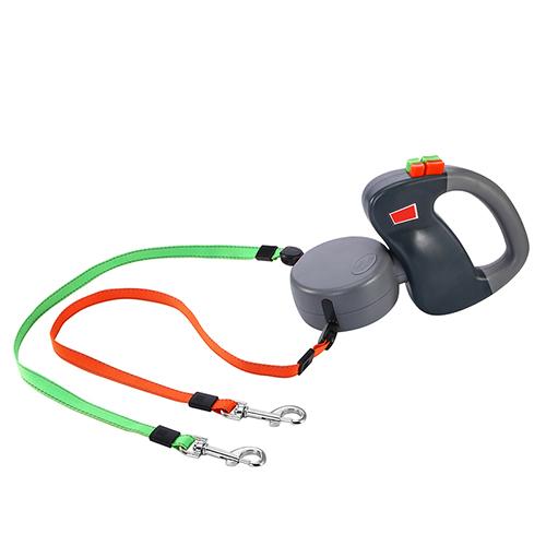 Walk Two Dogs Easily with This Dual Retractable Leash