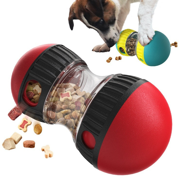 Slow-Feed Food Dispenser Toy for Happy Dogs