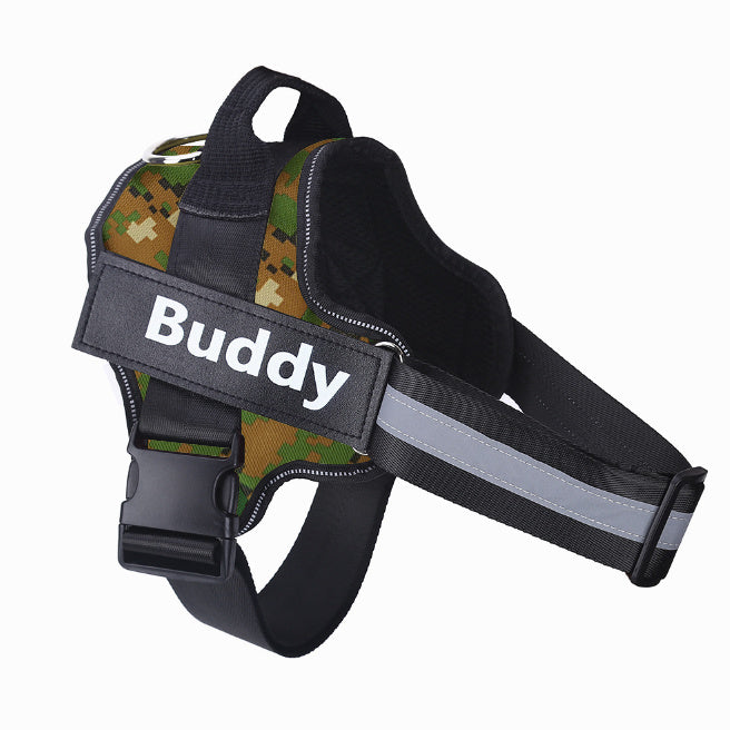 Custom No-Pull Dog Harness – Safe, Comfy & Reflective