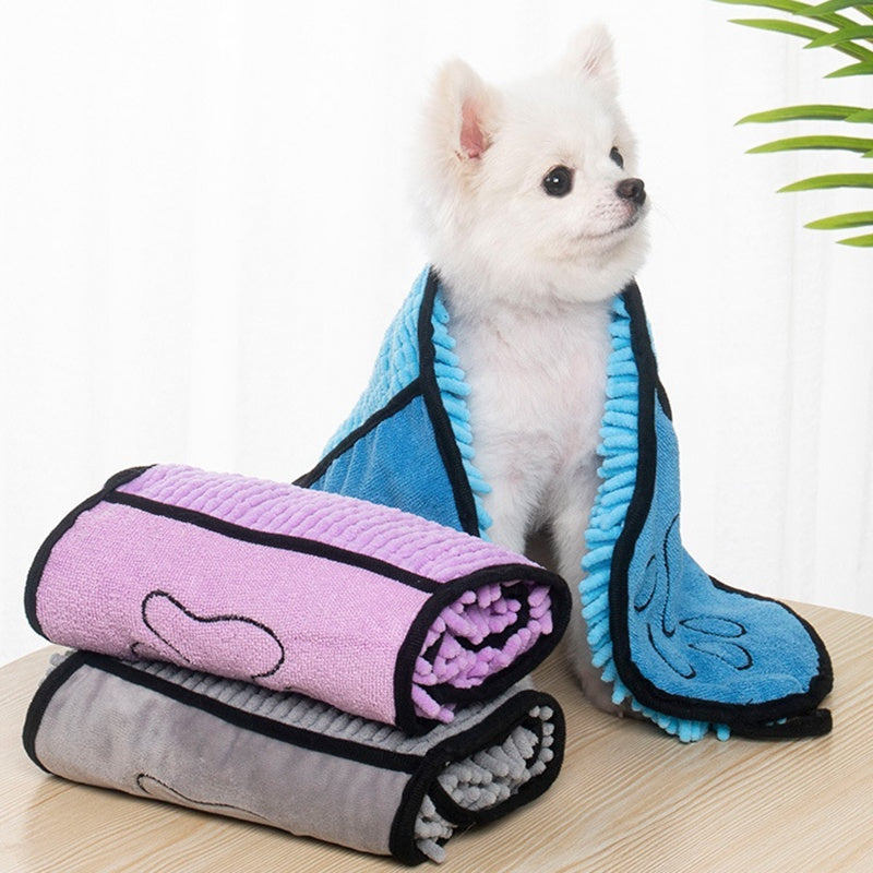 Super Absorbent Pet Towel – Dry Pets Fast!