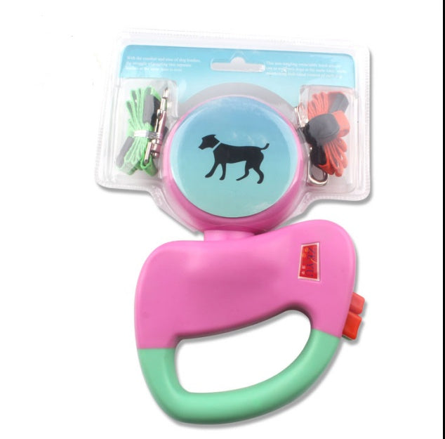 Walk Two Dogs Easily with This Dual Retractable Leash