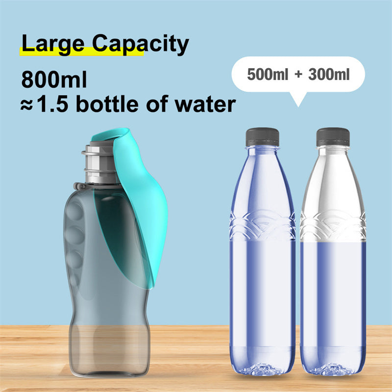 High Capacity Portable Leakproof Pet Water Bottle