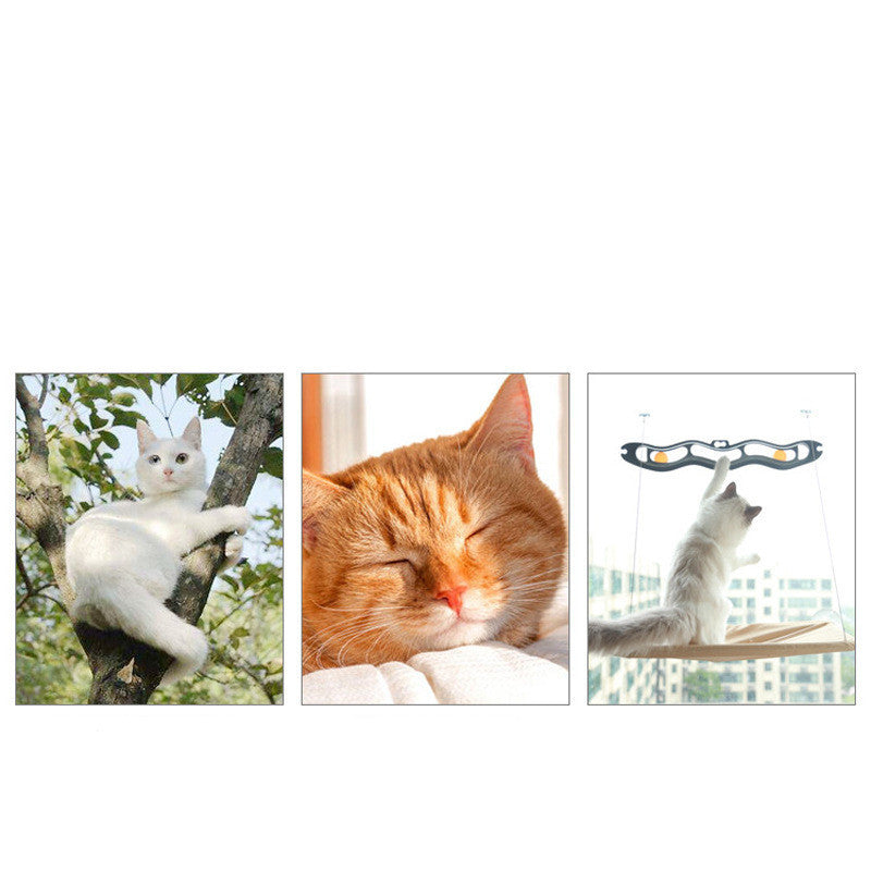Hang-Up Hammock for Cats — Sun & Comfort