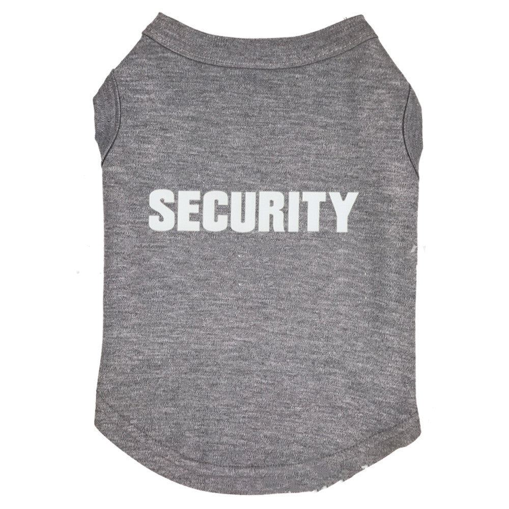 Fun Security Dog Shirt for Everyday Style