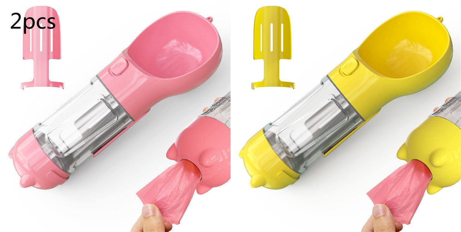 All-in-One Travel Bottle for Happy, Hydrated Dogs