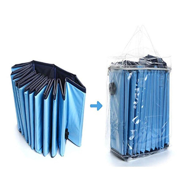 Foldable Dog Pool for Cooling, Bathing, and Fun