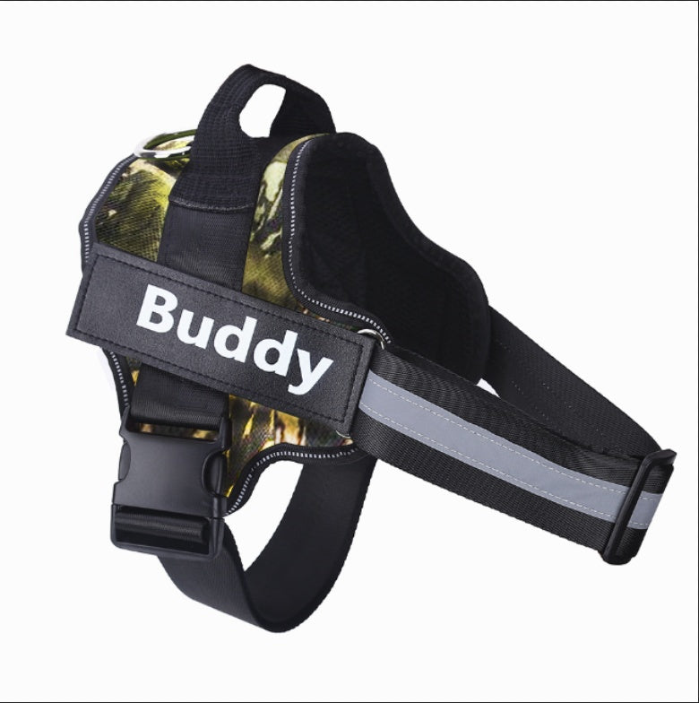 Custom No-Pull Dog Harness – Safe, Comfy & Reflective