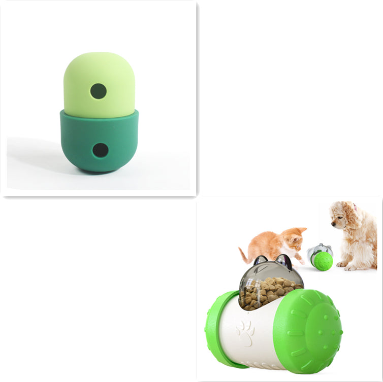 2-in-1 Dog Toy Ball for Fun & Treat Play