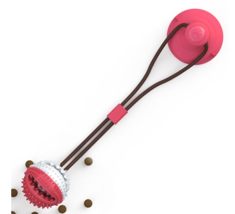 Tug & Chew Dog Toy with Suction Cup