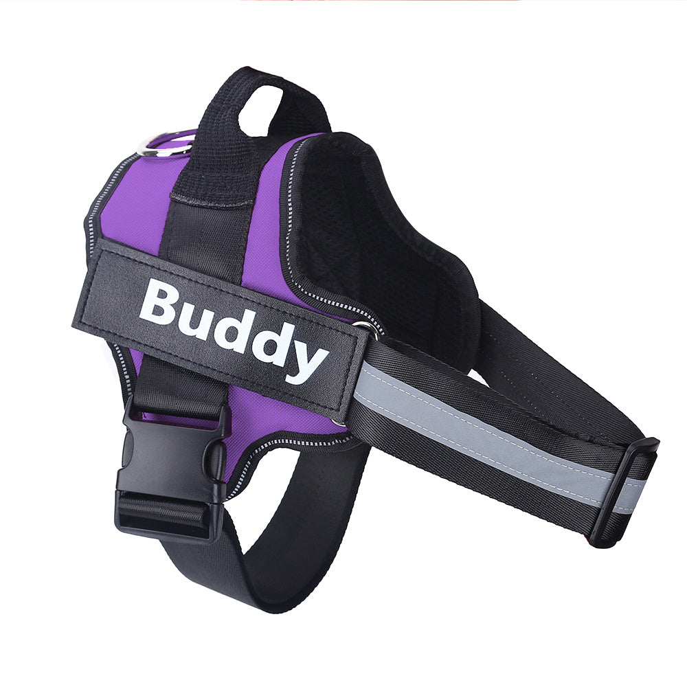 Custom No-Pull Dog Harness – Safe, Comfy & Reflective