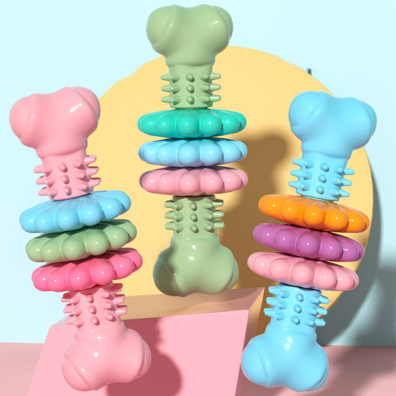 Fun & Durable Dog Bone for Teeth Cleaning