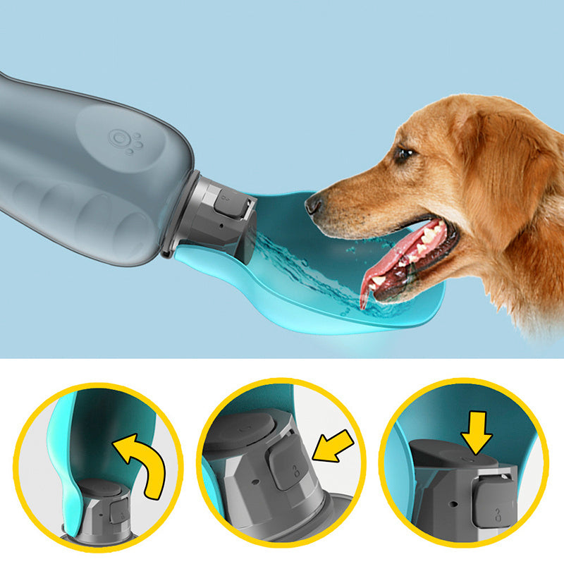 High Capacity Portable Leakproof Pet Water Bottle