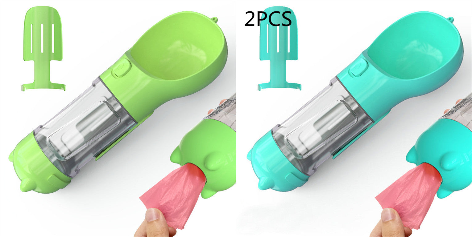 All-in-One Travel Bottle for Happy, Hydrated Dogs