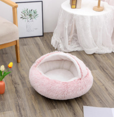 2-in-1 Cozy Pet Bed – Snuggle Up in Style