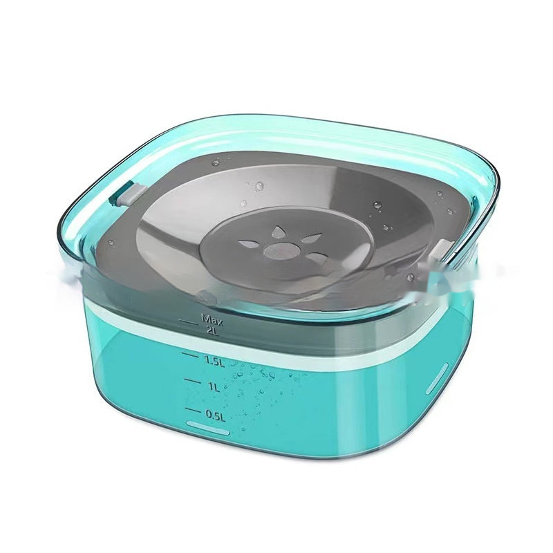 Large Spill-Proof Water Bowl for Mess-Free Pet Hydration