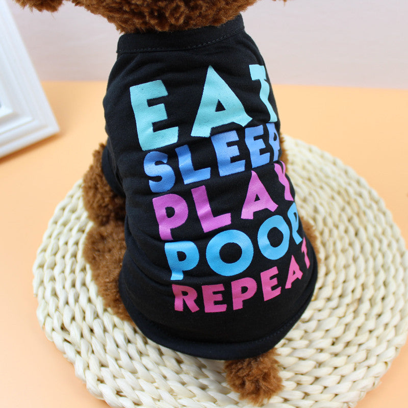 Eat Sleep Play Repeat Dog Shirt
