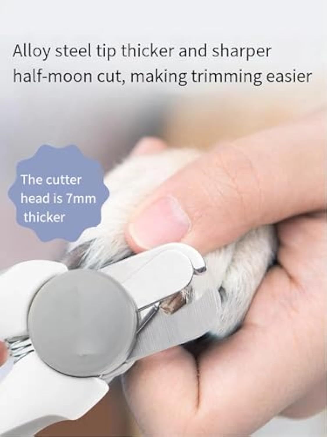 Easy-to-Use Dog Nail Trimmer with Safety Guard