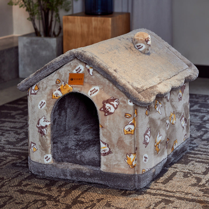 Foldable Cozy Home – Perfect for Cats and Dogs Alike