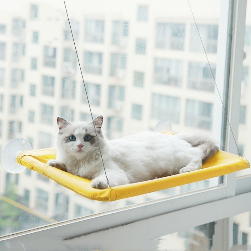 Hang-Up Hammock for Cats — Sun & Comfort