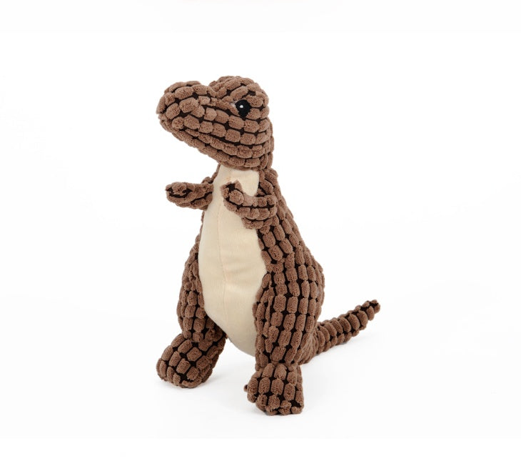 Interactive Dinosaur Chew Toy for Big Happy Dogs