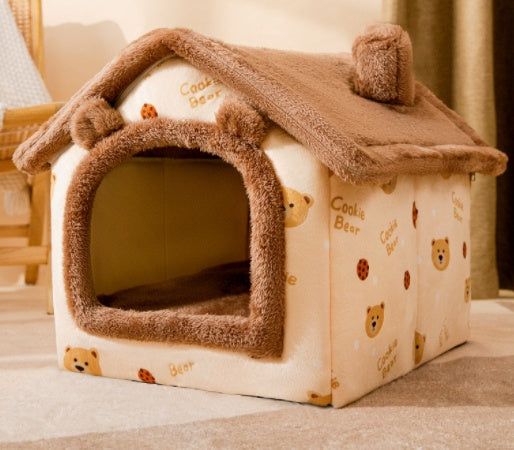 Foldable Cozy Home – Perfect for Cats and Dogs Alike