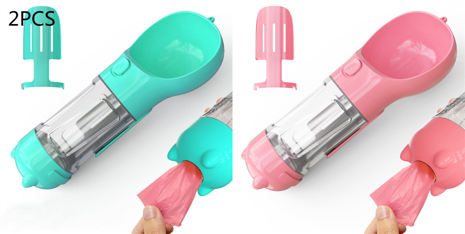 All-in-One Travel Bottle for Happy, Hydrated Dogs