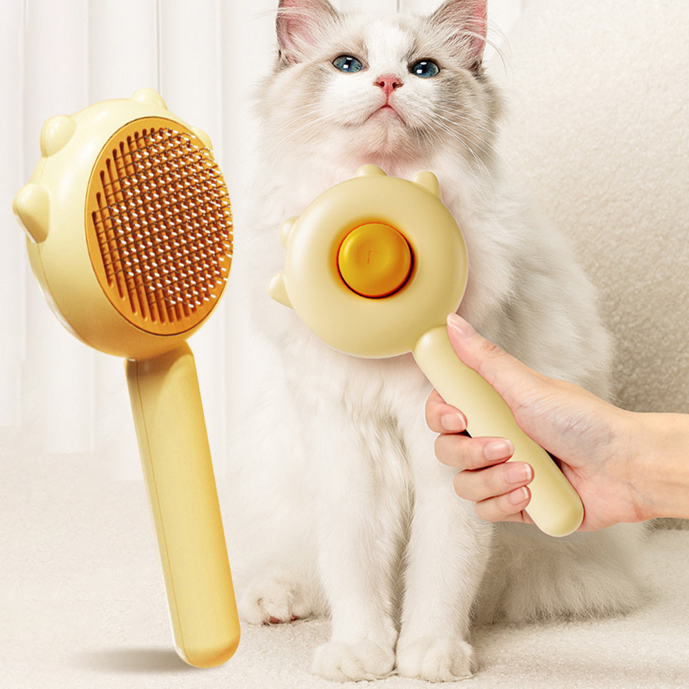 Purrfect Pet Brush – Gentle Grooming for Cats & Dogs