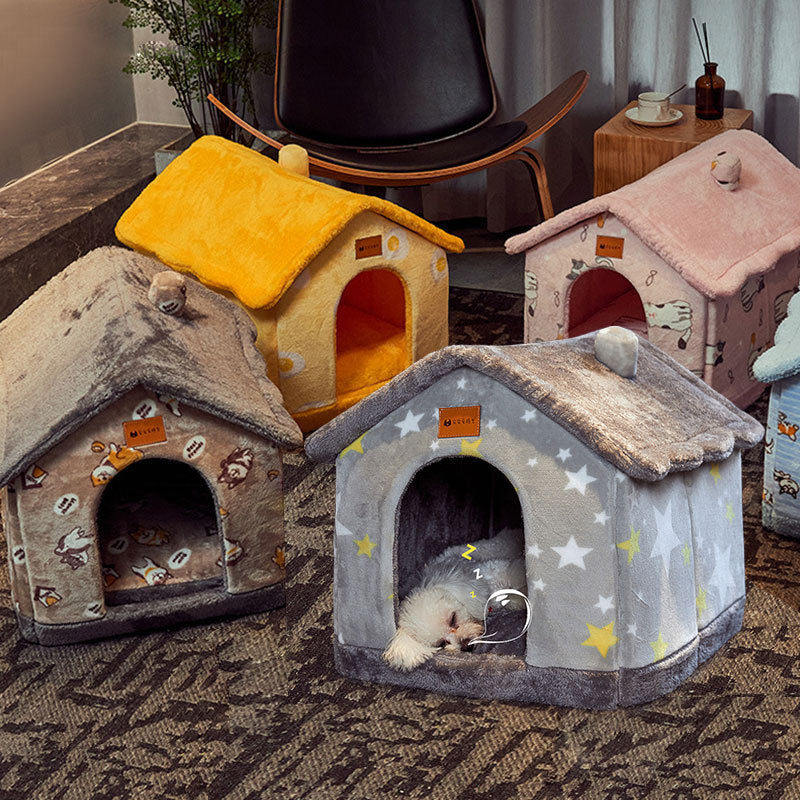 Foldable Cozy Home – Perfect for Cats and Dogs Alike