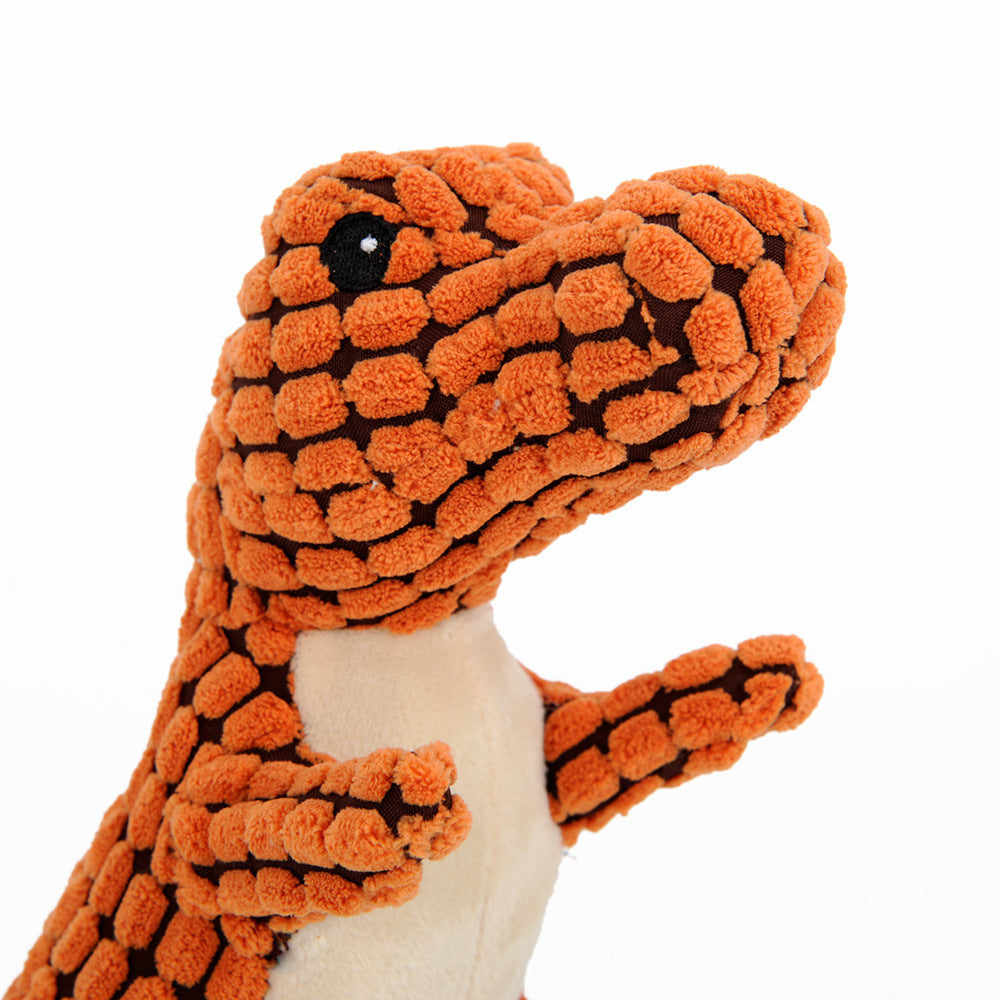 Interactive Dinosaur Chew Toy for Big Happy Dogs