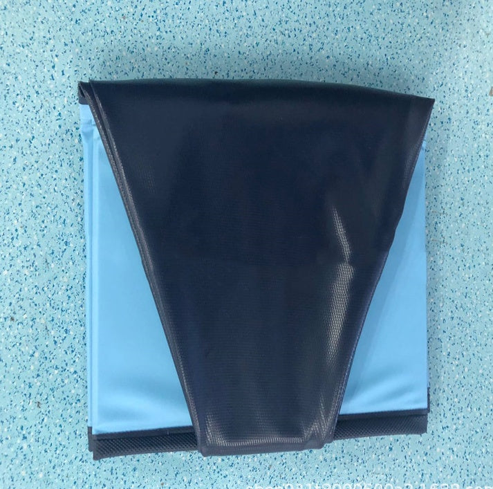 Foldable Dog Pool for Cooling, Bathing, and Fun