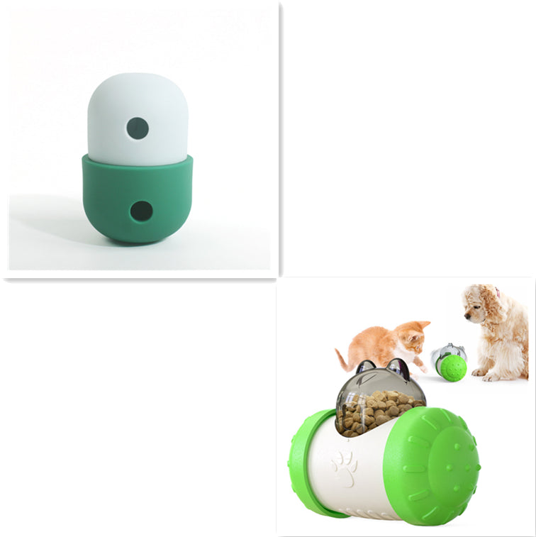 2-in-1 Dog Toy Ball for Fun & Treat Play